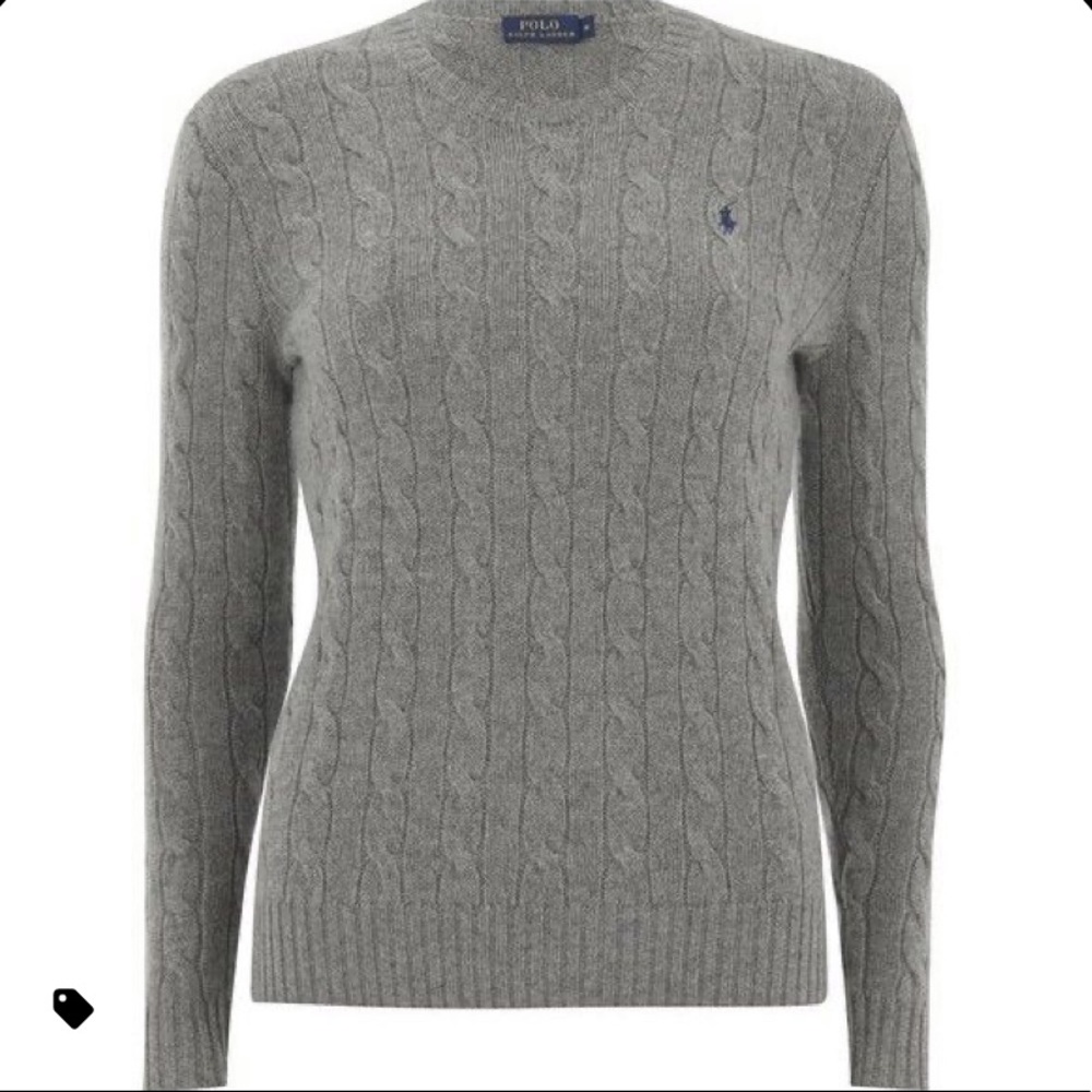 NWOT POLO RALPH LAUREN Braided Crewneck